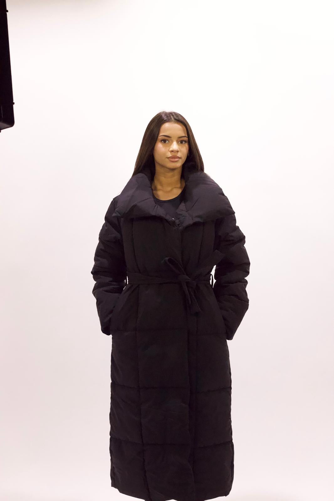 doudoune noir longue